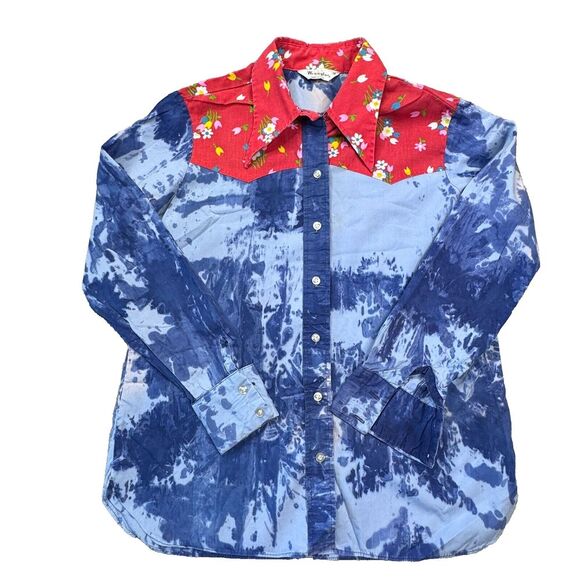 Vintage Wrangler Women's Shirt Made‎ In USA! Long Sleeve - Picture 1 of 9